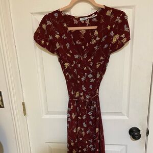 Urban outfitters midi floral dress